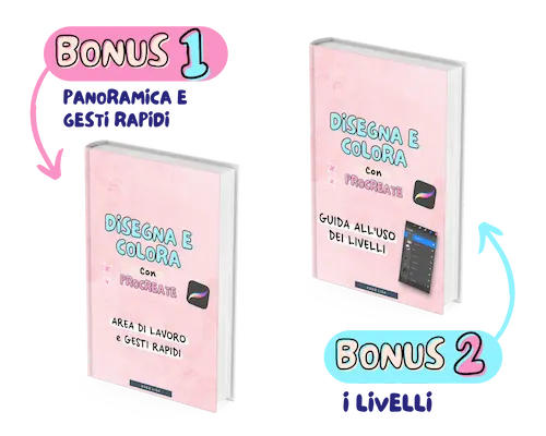 libri pdf bonus extra mini corso procreate per principianti